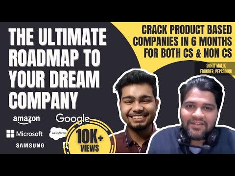 6 Months Placement Roadmap | Internship | Placement Guide Non CS | Sumeet Malik Sir Ft.- @Pepcoding
