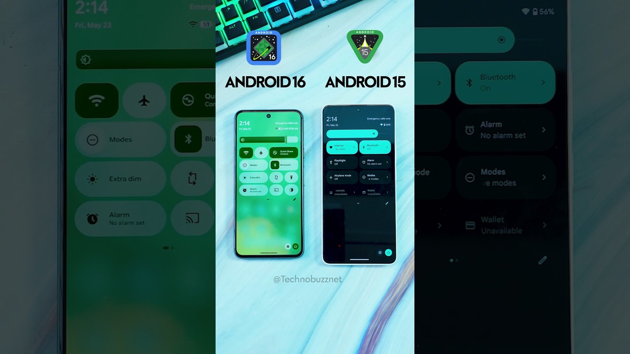 Android 16βs Quick Settings DESTROYED Android 15! π± (SHOCKING Difference!)