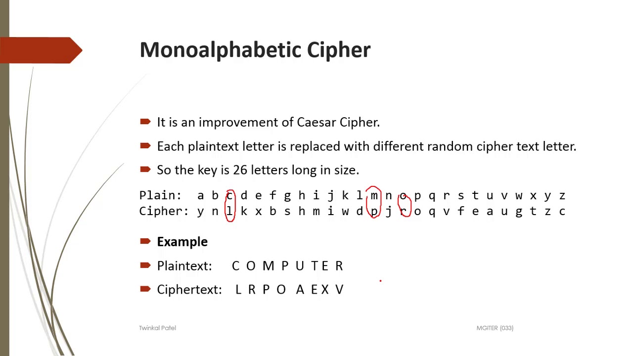 Mastering the Monoalphabetic Cipher: Examples, Attacks & More 🔐