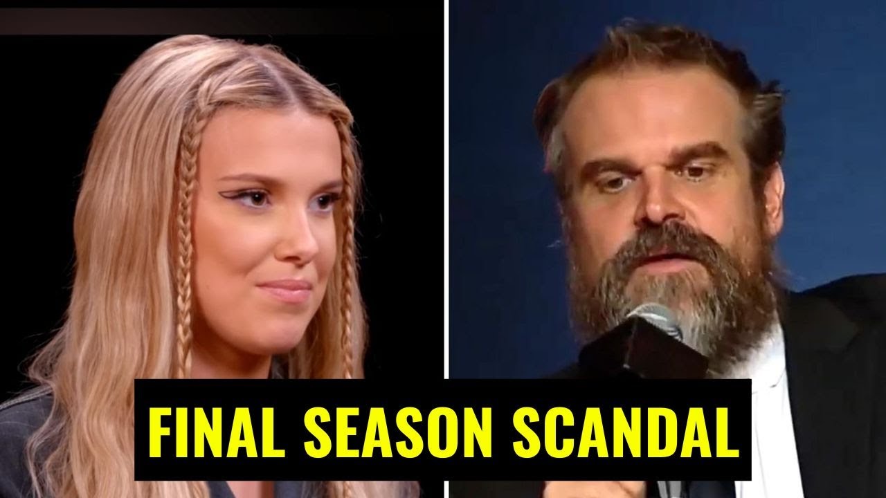 Millie Bobby Brown Files Formal Complaint Against Stranger Things Co-Star David Harbour 🚨