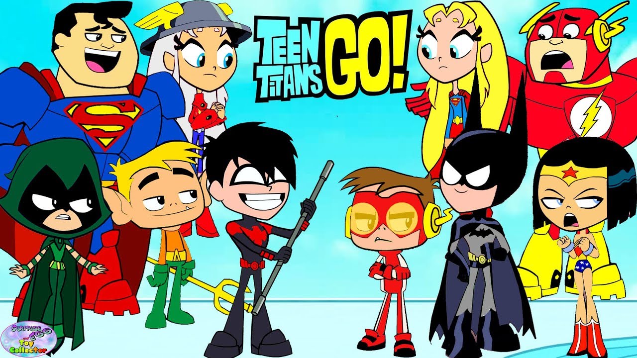 Teen Titans Go! Swap with Superman & Aquaman 🦸‍♂️