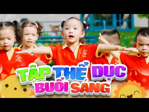 1 2 3 4 hít thở hít thở - Tập Thể Dục Buổi Sáng - Bé Anh Thơ 🍄 Nhạc Thiếu Nhi Sôi Động 🍄 Mầm Chồi Lá