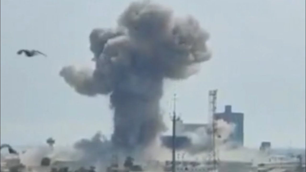 US Navy base under attack from Iranian missiles