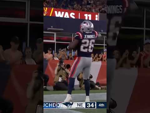 Terrell Jennings off the edge 💨 📺: WBZ #shorts