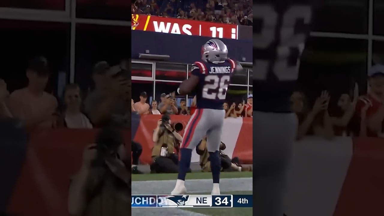 Terrell Jennings Sprints Off the Edge! 🏃‍♂️ | WBZ Shorts