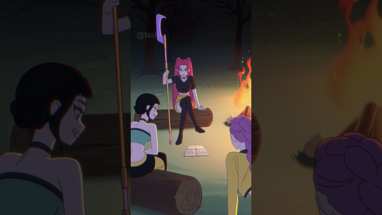 Huntrix x 99 Nights in the Forest (Kpop Demon Hunters) | Animation Short