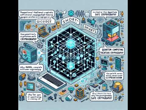 Why Quantum Computing Threatens Cryptography #shorts