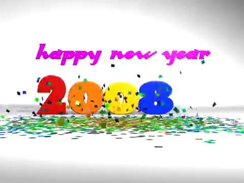Happy New Year 2008 🎉 from Bishop Animation