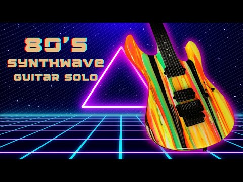 Epic Synthwave Guitar Solo - 50 Seconds of Pure Improvisation!