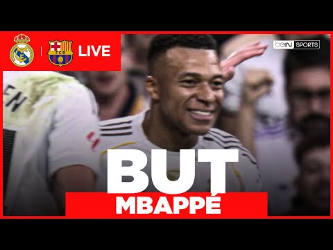 LIVE / Real Madrid – FC Barcelone : Kylian MBAPPÉ débloque le score sur un CAVIAR de Bellingham !