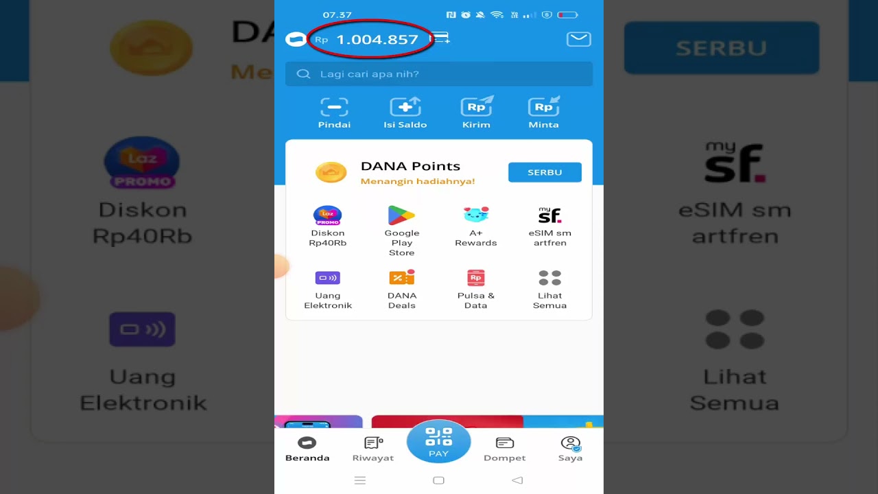 Cara Pinjam Uang di Dana