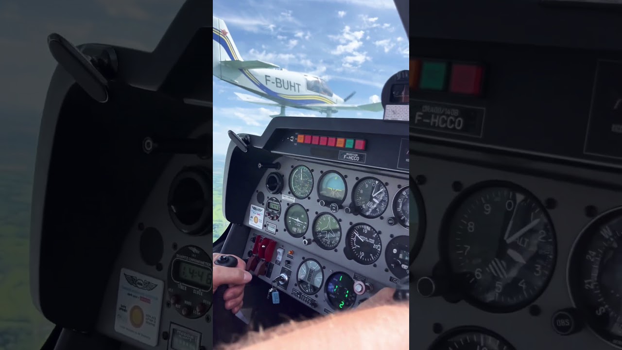 Patrol Flight in Robin DR400 ✈️