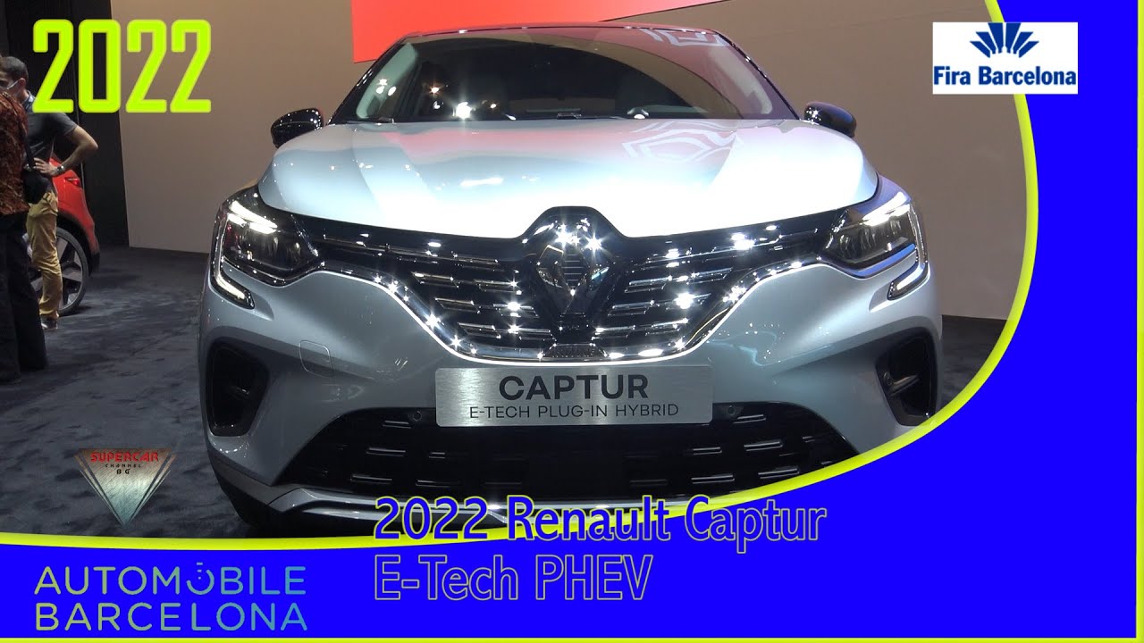 2022 Renault Captur E-Tech PHEV Interior Exterior Walkaround Automobile Barcelona 2021