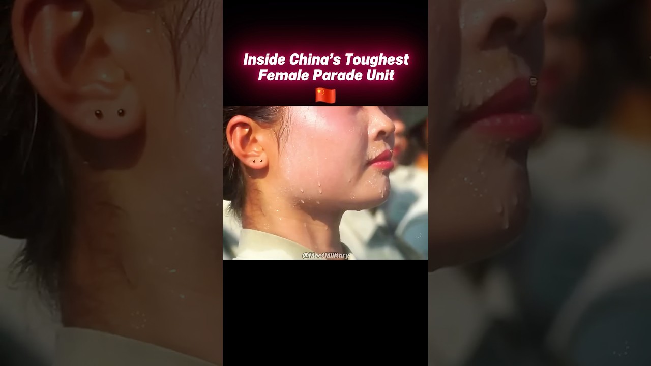 China's Elite Female Parade Unit 🇨🇳