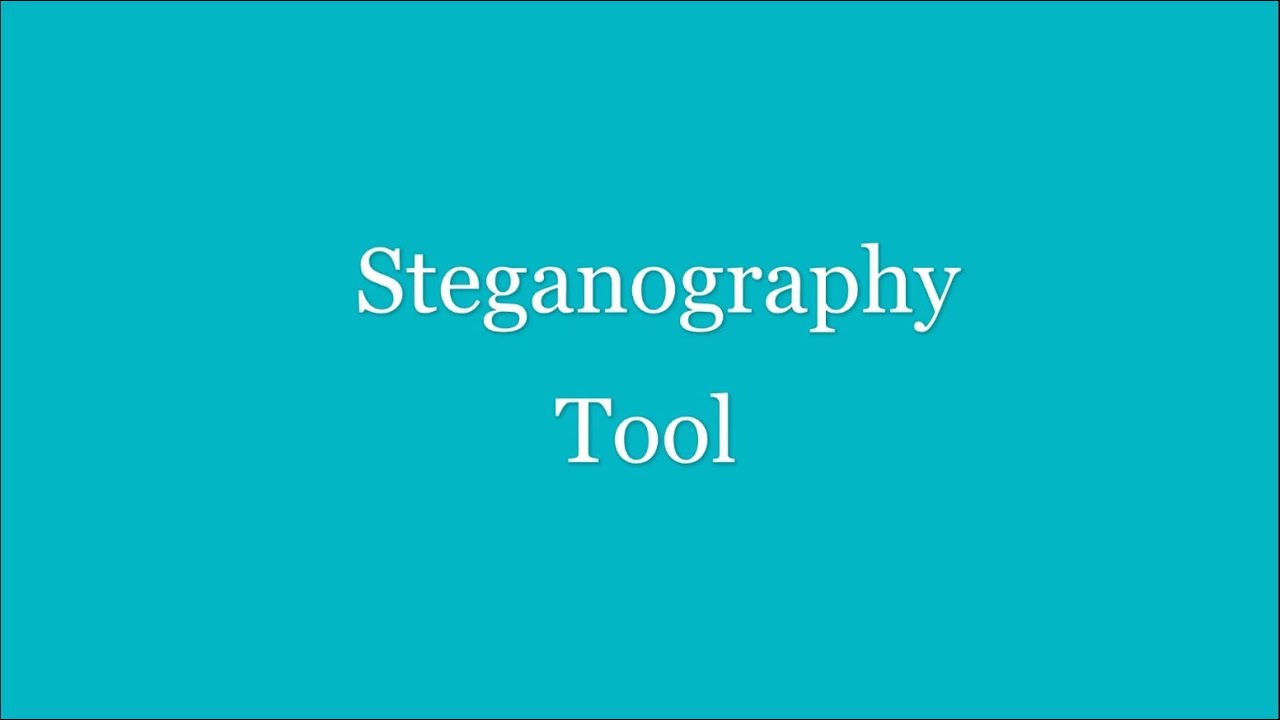 Advanced Steganography Toolkit: Securely Conceal Text & Media with Encryption