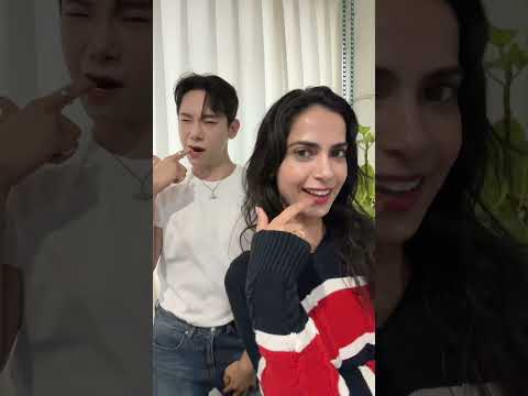 Forcing your oppa to dance #Korean #Indian