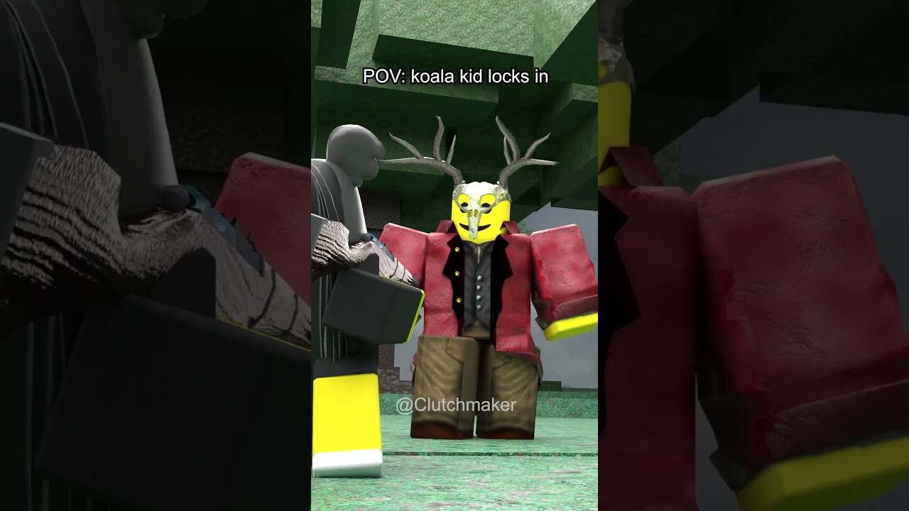 Hilarious Koala Kid Lock-In! 😂 | Roblox Shorts #99NightInTheForest