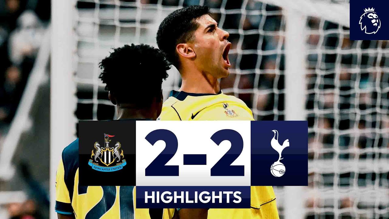Romero's Last-Gasp Overhead Kick ⚽ | Newcastle 2-2 Spurs