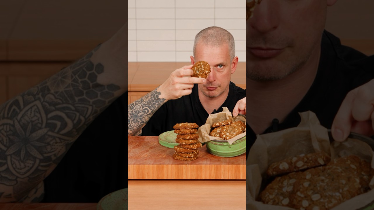 Brown Butter & Rosemary Anzac Biscuits 🍪