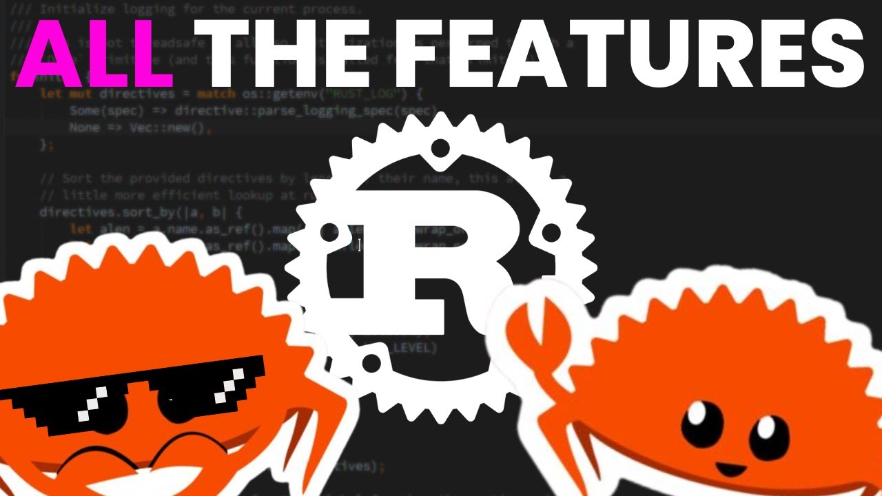 Rust Language Features in 4 Minutes 🚀