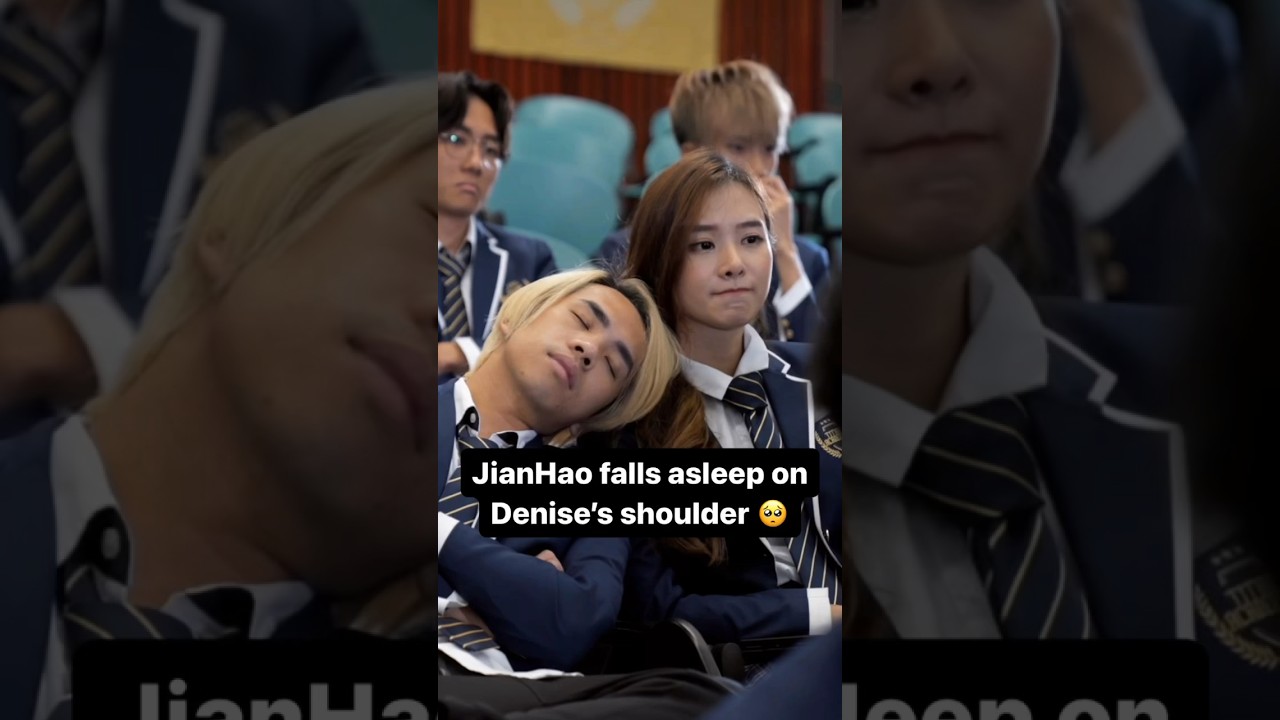 JianHao Nods Off on Denise’s Shoulder 🥺