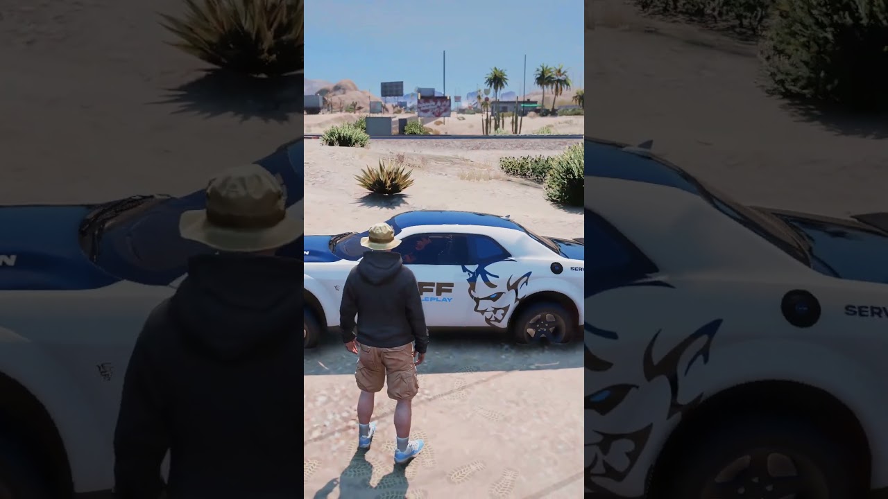 Epic GTA 5 RP Trolling with Karen Admin 😂 | MOD MENU Chaos! #shorts