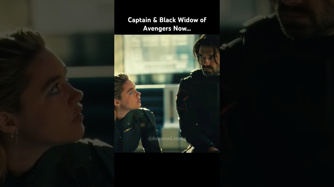 Captain America & Black Widow: Then & Now – Epic Marvel Showdown!🔥