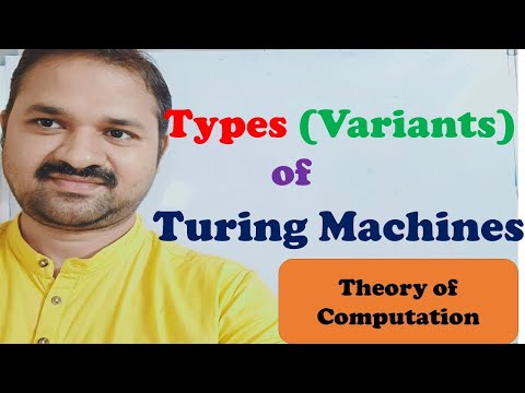 Types of Turing Machines  | Variants of Turing Machine | Modifications of Turing Machine | TOC |FLAT