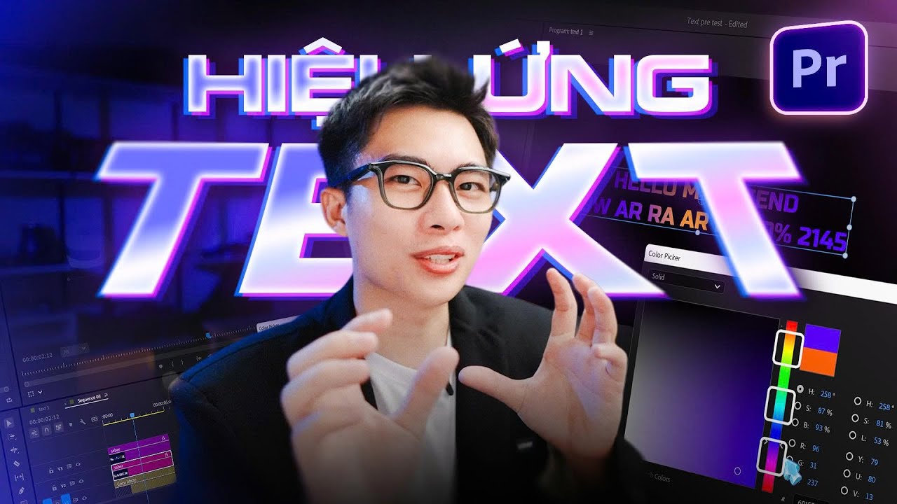 Top 4 Hiệu Ứng Chữ trong Premiere Pro 🎬