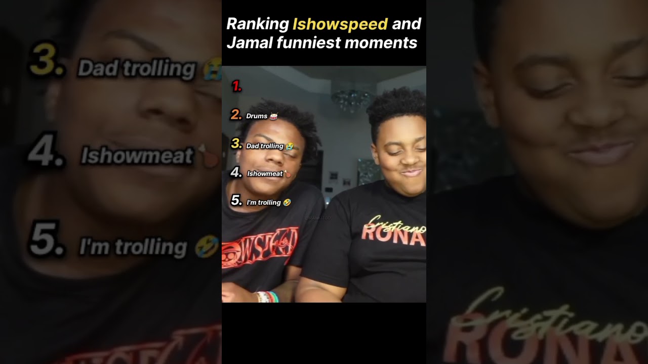 Top Funny Moments of Ishowspeed & Jamal 😂