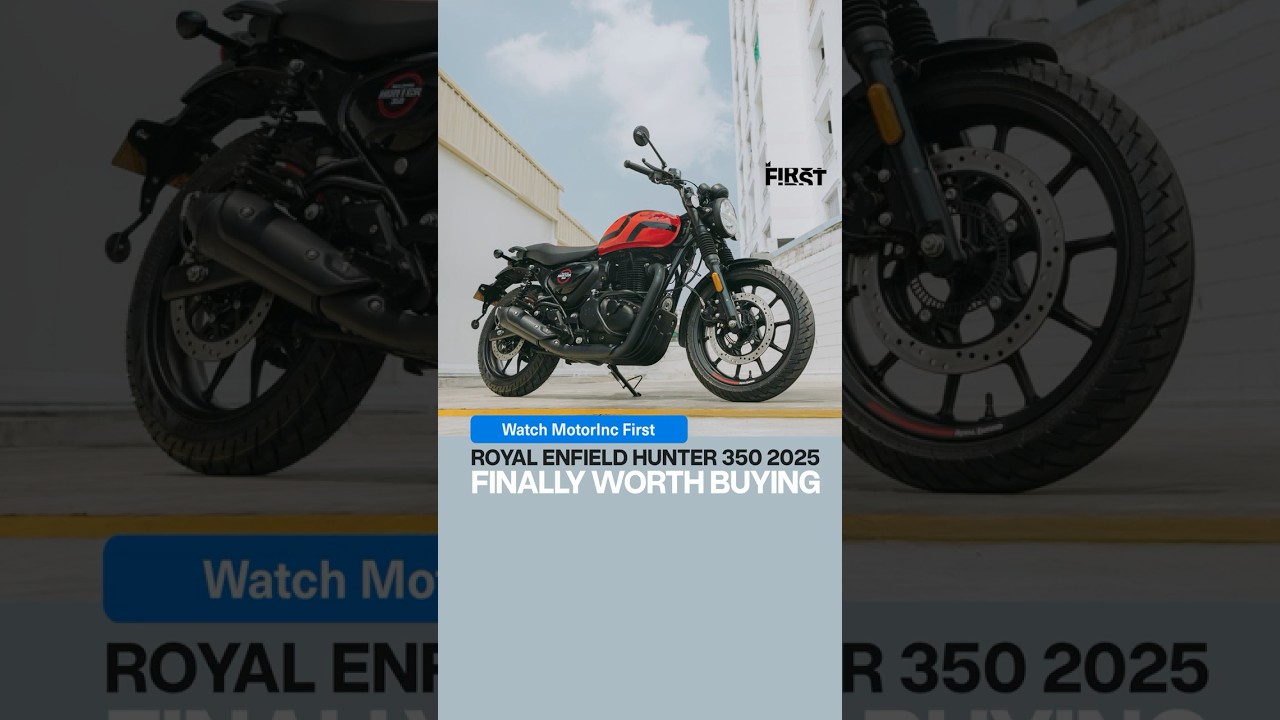 Royal Enfield Hunter 350 2025 First Look 🚗