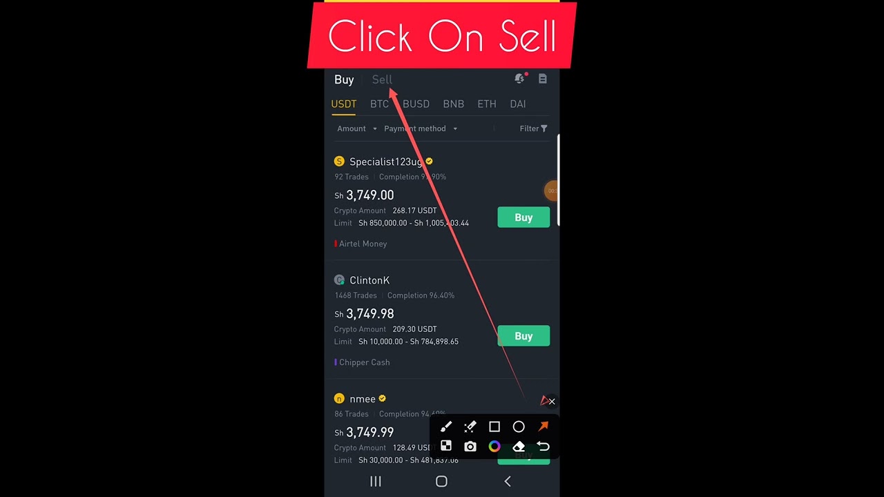 Sell USDT on Binance P2P with Mobile Money Uganda 📱