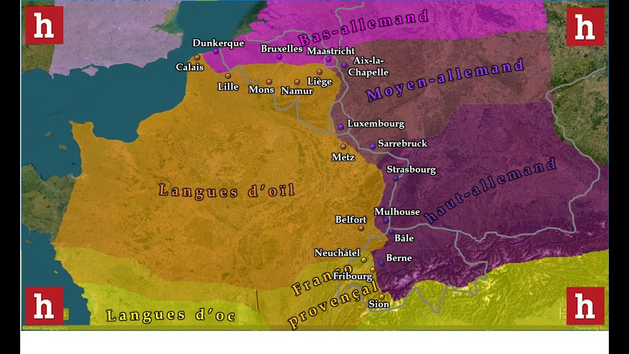 Histoire des frontières franco-germaniques 🇫🇷🇩🇪