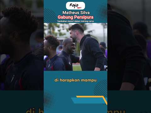 Persipura menambah amunisi. Matheus Silva gabung dalam training camp. #liga2 #persipura #papua