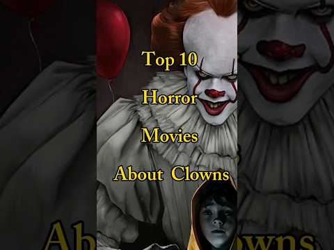 Top 10 Horror Movies about Clowns #horrorshorts