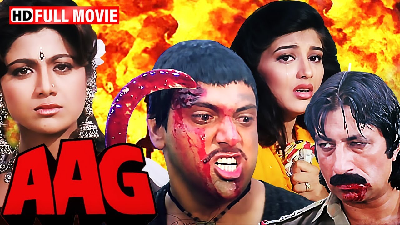 Aag Full Movie (HD) - Comedy with Govinda & Shilpa 🎬