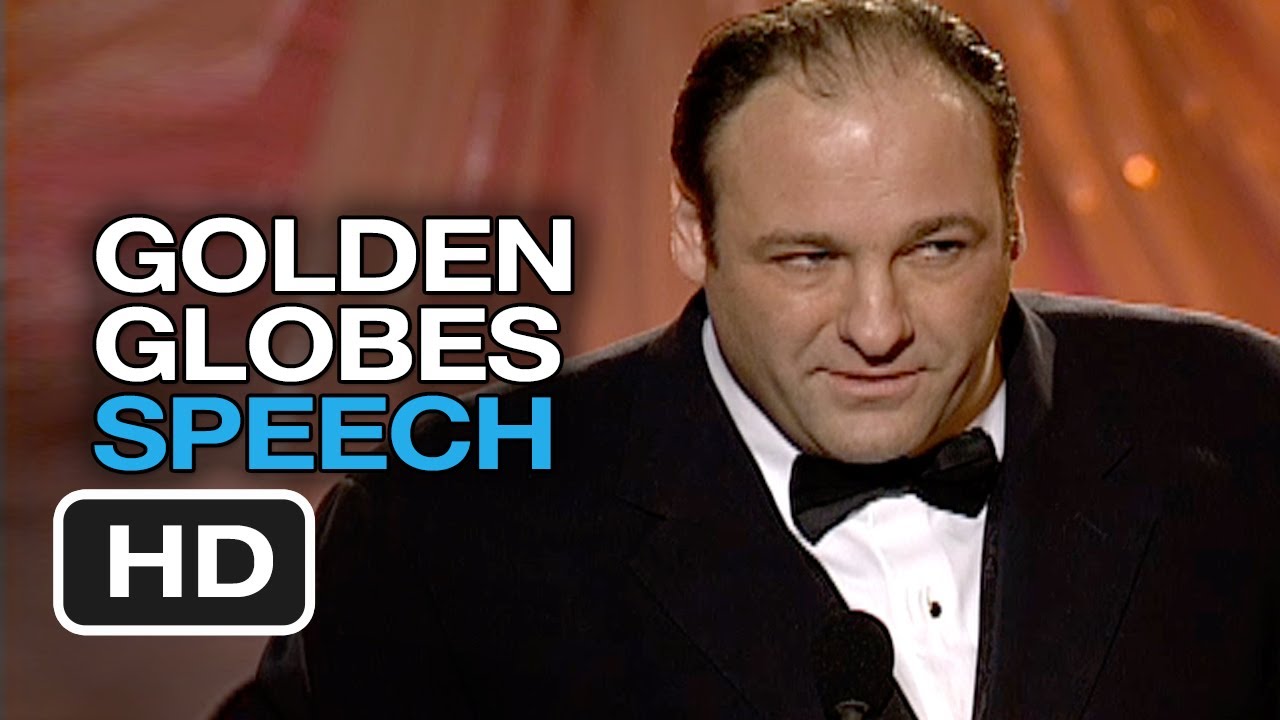 James Gandolfini at the 2000 Golden Globes 🎤