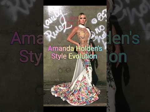 Amanda Holden |A Journey Through Television and Timeless Style Evolution | #shortsfeed #amandaholden
