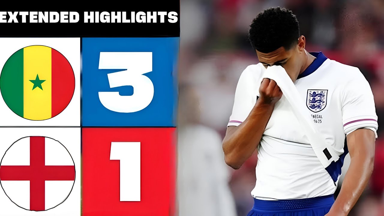 Sénégal 3-1 Angleterre | Résumé & Buts du Match Amical 2025 ⚽
