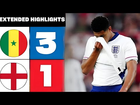 SENEGAL 3-1 ENGLAND | All Goals & Highlights | FIFA Friendly Match 2025• HD•