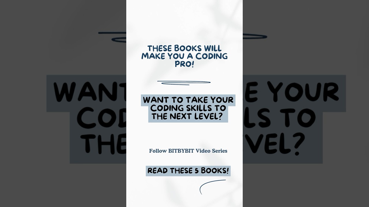 5 Top 5 Essential Programming Books Every Developer Should Read 📚