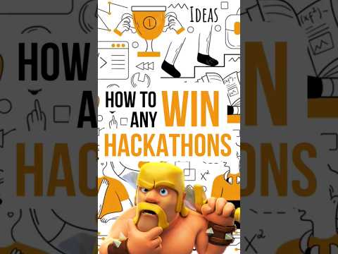 Don't attend hackathons before watching this video! #hackathon