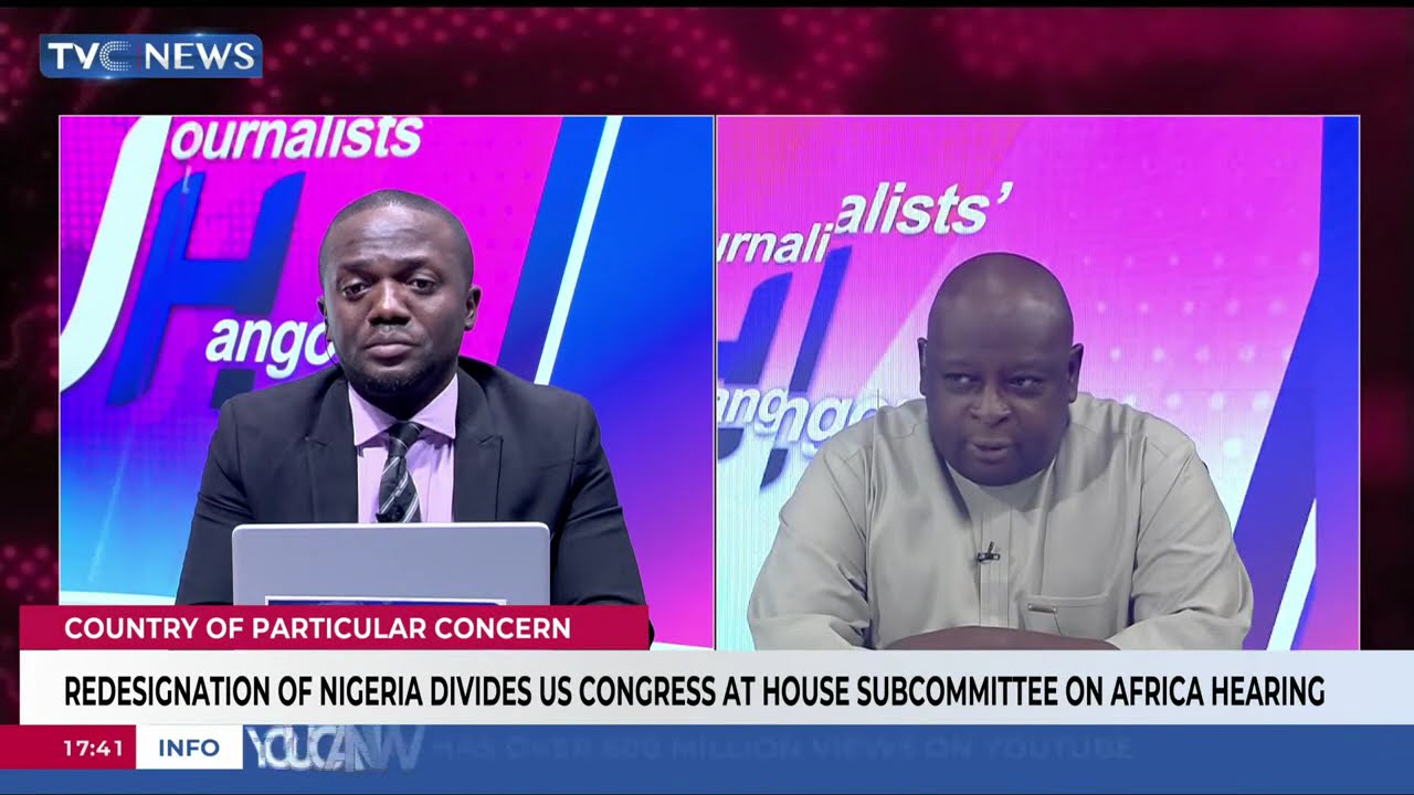 US Congress Debates Nigeria's 'Country of Concern' Status ๐บ๐ธ