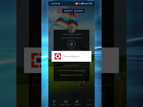 HDFC BANK MOBILE BANKING APP NEW INTERFACE 2023 #shorts #ytshorts #bank