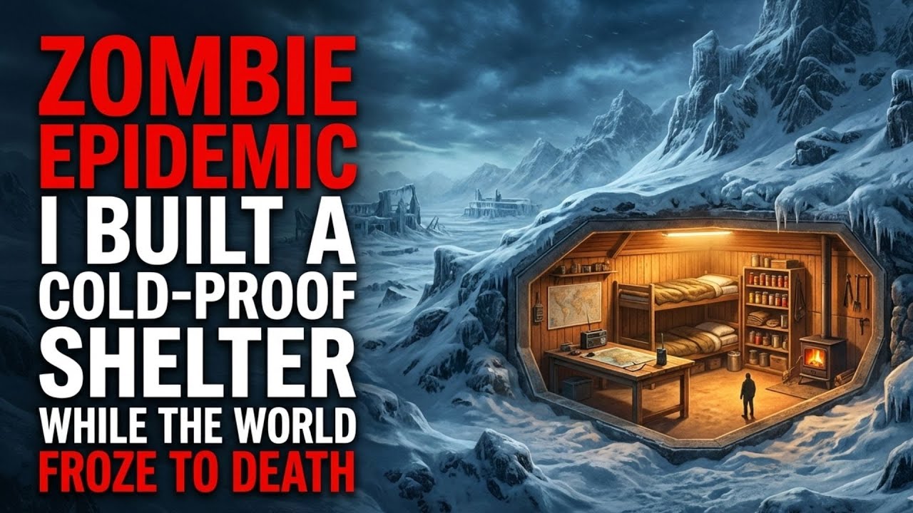 ZOMBIE EPIDEMIC: I BUILT a Cold-Proof Shelter While the World Froze to Death | Creepypasta