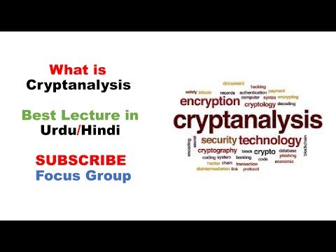 #1 What is Crypt Analysis | Network Security | Lecture 5 in Urdu/Hindi