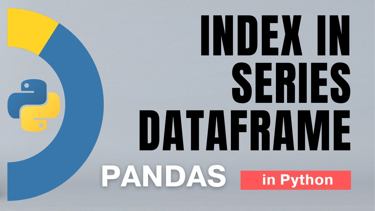 Pandas Index for DataFrames in Python 📊