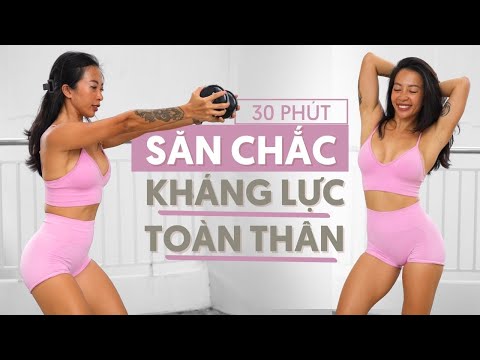 🔥 30 Phút Bài Tập Kháng Lực Toàn Thân | Săn Chắc Cơ Bắp & Cải Thiện Sức Bền | Tạ Tay | Intermediate