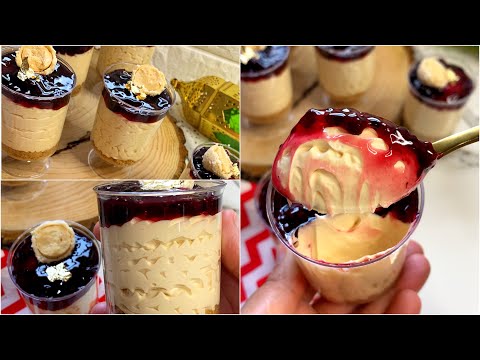 بكأس حليب تخرجلك 8كؤوس حضري اسهل واسرع تحلية بذوق الكراميل🍮 وفرحي عائلتك هبال فالبنة لازم تحضروهم👌