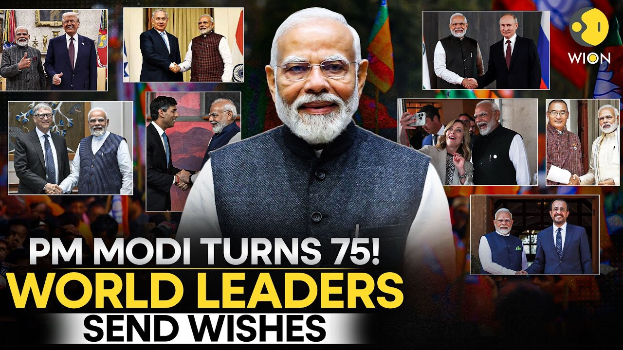 PM Modi's 75th Birthday: Global Leaders Send Special Messages 🎉